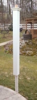 Azek Lantern Post Sleeves