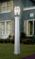 Azek Lantern Post Sleeves